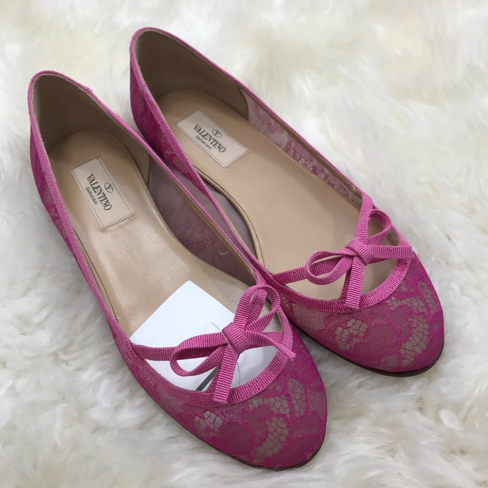 Valentino Garavani Lace flat size37